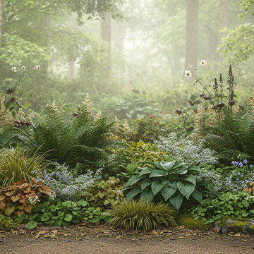 Ako vytvoriť krásny trvalkový záhon v tieni: pôda a starostlivosť