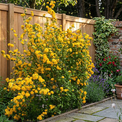 Kerria japonica 'pleniflora' - kéria - Kerria japonica 'Pleniflora'