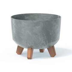 Kvetináč gracia beton efect 23,8cm šedý - Kvetináč GRACIA BETON EFECT 23,8cm šedý