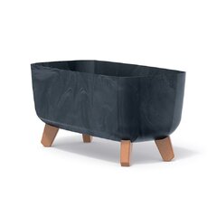 Kvetináč gracia case beton efect 39cm antracit - Kvetináč GRACIA CASE BETON EFECT 39cm antracit