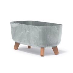 Kvetináč gracia case beton efect 39cm šedý - Kvetináč GRACIA CASE BETON EFECT 39cm šedý