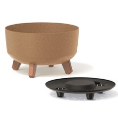 Kvetináč gracia low wood 28,5cm naturo - Kvetináč GRACIA LOW WOOD 28,5cm naturo