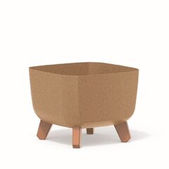 Kvetináč gracia square wood 39cm naturo - Kvetináč GRACIA SQUARE WOOD 39cm naturo