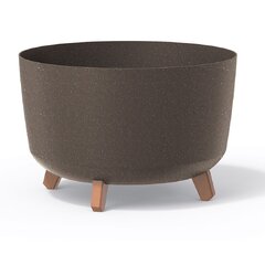 Kvetináč gracia standard wood 28,5cm káva - Kvetináč GRACIA STANDARD WOOD 28,5cm káva