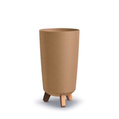 Kvetináč gracia tubus slim wood 23,9cm naturo - Kvetináč GRACIA TUBUS SLIM WOOD 23,9cm naturo