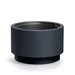Kvetináč heos 29,8cm antracit - Kvetináč HEOS 29,8cm antracit