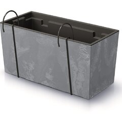 Truhlík urbi case beton efect w 39,5cm marengo - Truhlík URBI CASE BETON EFECT W 39,5cm marengo