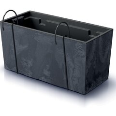 Truhlík urbi case beton efect w 58cm antracit - Truhlík URBI CASE BETON EFECT W 58cm antracit