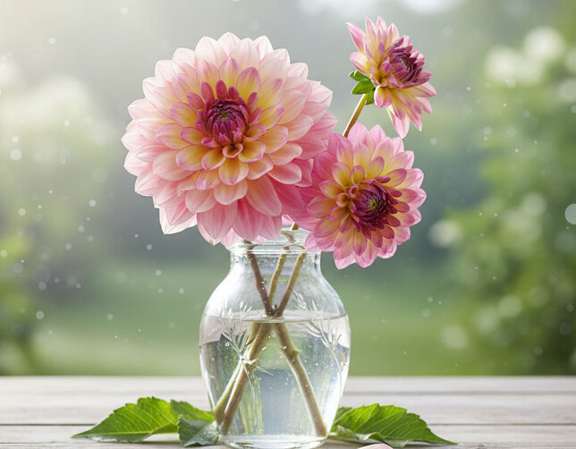 Dahlia 'zingaro' - dália vk - Dahlia 'Zingaro'