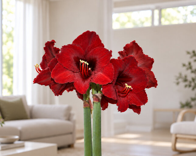 Amaryllis 'andes fever' - zornica 30/32 - Amaryllis 'Andes Fever' 