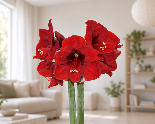 Amaryllis 'andes sunset' - zornica 30/32 - Amaryllis 'Andes Sunset' 