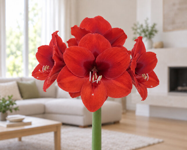 Amaryllis 'red victory' - zornica 30/32 - Amaryllis 'Red Victory' 