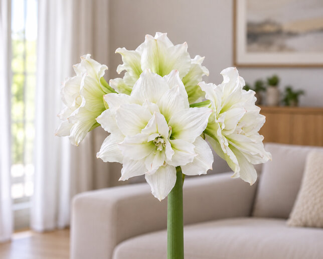 Amaryllis 'white symphony' - zornica 30/32 - Amaryllis 'White Symphony'
