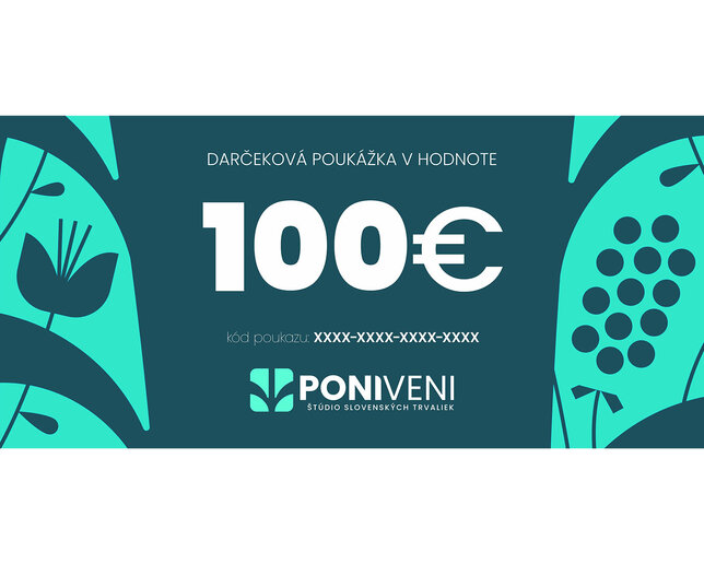 Darčekový poukaz - poukaz 100 eur copy v2