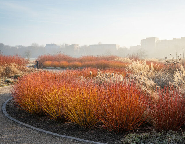 Cornus 'midwinter fire' - drieň k1l - Cornus 'Midwinter Fire' 