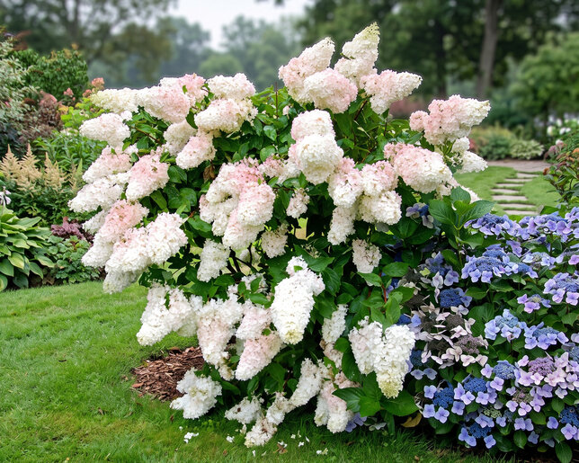 Hydrangea  'grandiflora' - hortenzia - Hydrangea 'Grandiflora'