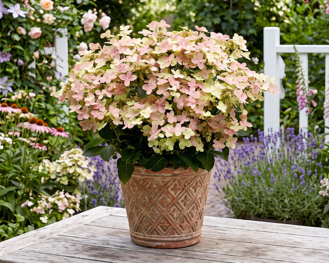 Hydrangea 'polestar' - hortenzia - Hydrangea 'Polestar'