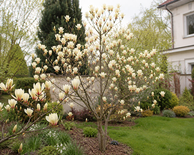 Magnolia 'sunrise' - magnólia k1l - Magnolia 'Sunrise' 1