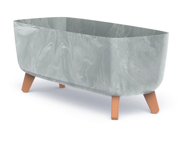 Kvetináč gracia case beton efect 58cm šedý - Kvetináč GRACIA CASE BETON EFECT 58cm šedý