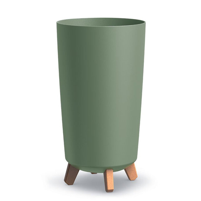 Kvetináč gracia tubus slim 23,9cm zelený - Kvetináč GRACIA TUBUS SLIM 23,9cm zelený