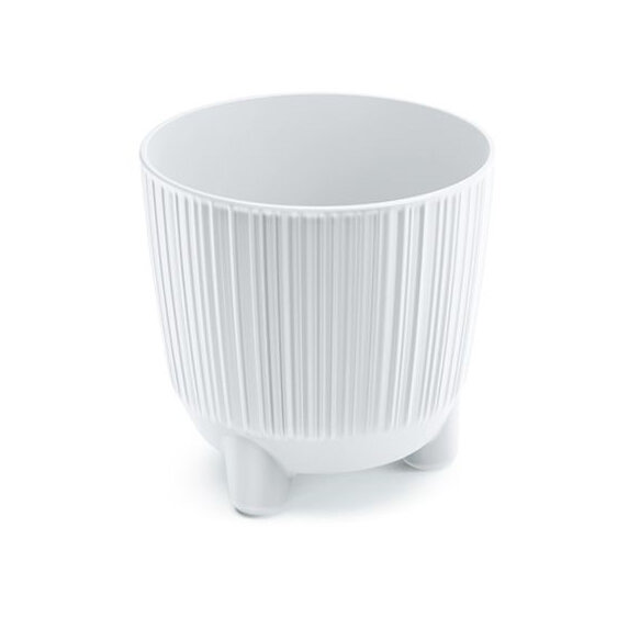 Kvetináč ryfo n 14,5cm biely - Kvetináč RYFO N 14,5cm biely