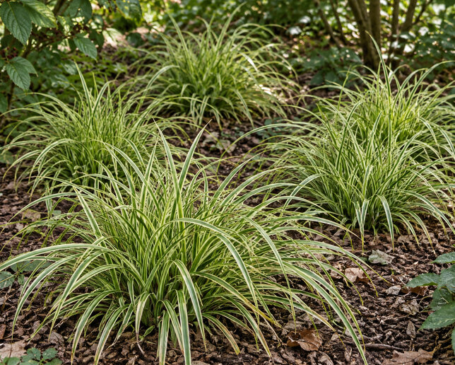 Carex 'vanilla ice' - ostrica - Carex 'Vanilla Ice'  výsadba