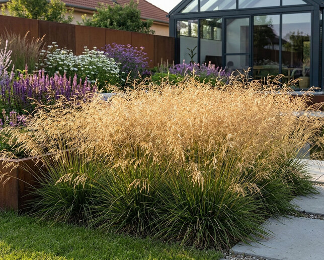 Deschampsia 'bronzeschleier' - metlica - Deschampsia 'Bronzeschleier' 