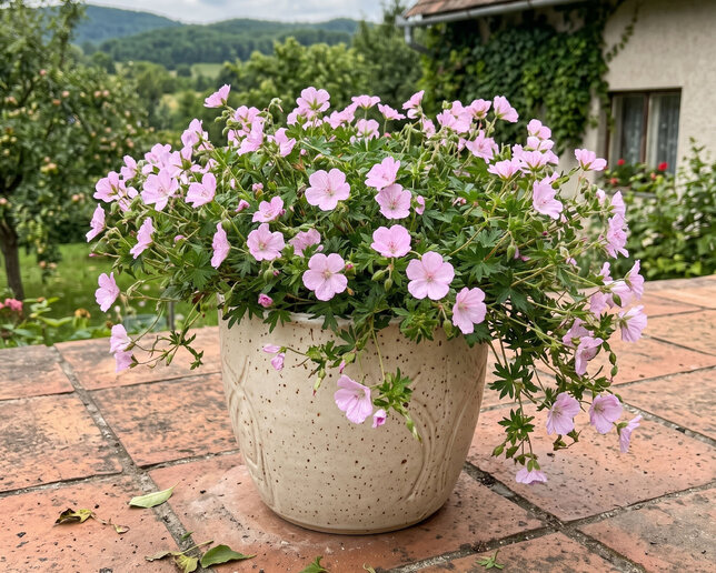 Geranium 'frivolius pink' - pakost - Geranium 'Frivolius Pink'