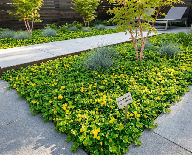 Lysimachia nummularia - čerkáč - Lysimachia nummularia 1 