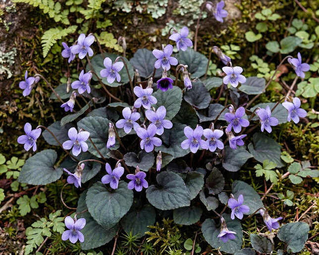Viola labradorica - fialka - Viola labradorica 