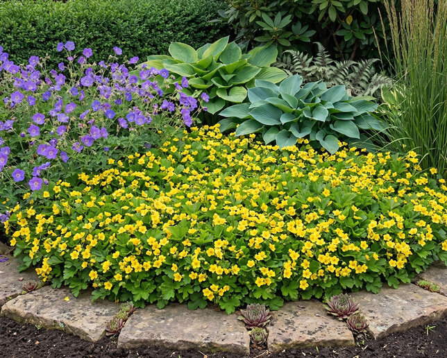 Waldsteinia geoides - valdštejnka - Waldsteinia geoides 