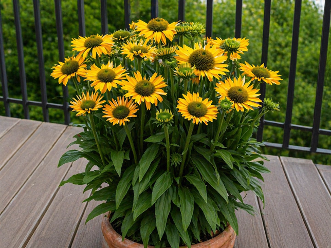 Echinacea 'sunseekers limocello' - echinácea - Echinacea 'SunSeekers Limocello' - echinácea 3