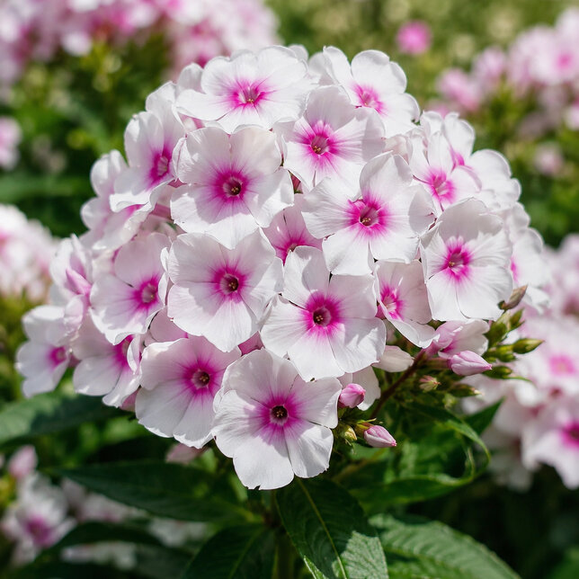 Phlox 'bambini bullseye' - flox - Phlox 'Bambini Bullseye'