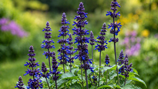 Salvia 'big blue bicolour' - šalvia - Salvia 'Big Blue Bicolour' - šalvia 2
