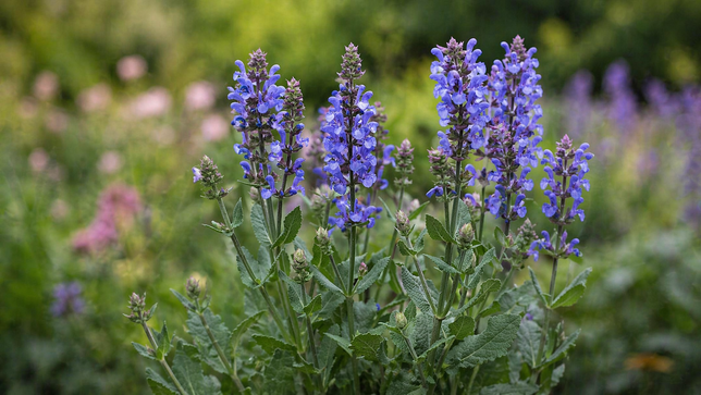 Salvia 'big sky blue bicolour' - šalvia - Salvia 'Big Sky Blue Bicolour' - šalvia