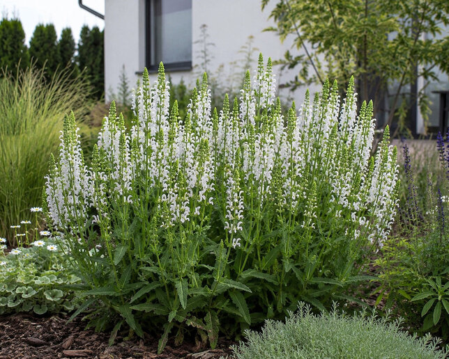 Salvia 'fashionista snow kiss' - šalvia - Salvia 'Fashionista Snow Kiss'