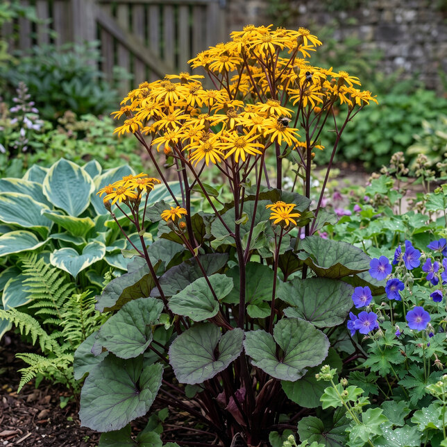 Ligularia 'othello'- jazyčník - Ligularia 'Othello'