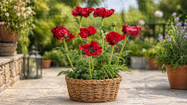 Papaver 'red rumble' - mak - Papaver 'Red Rumble' - mak 2