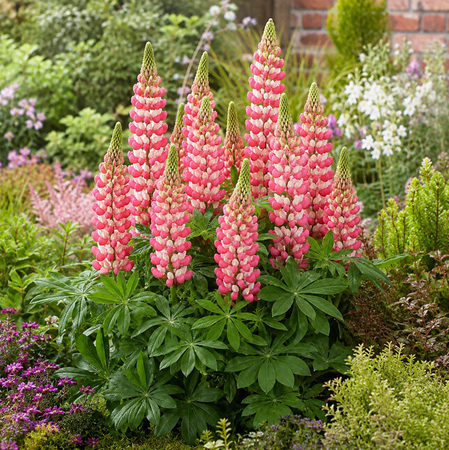 Lupinus 'rachel de thame' 1l - lupína - Lupinus 'Rachel de Thame' 