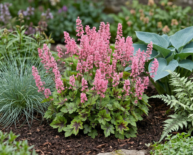 Heucherella 'pink revolution' - heucherela - Heucherella 'Pink Revolution'