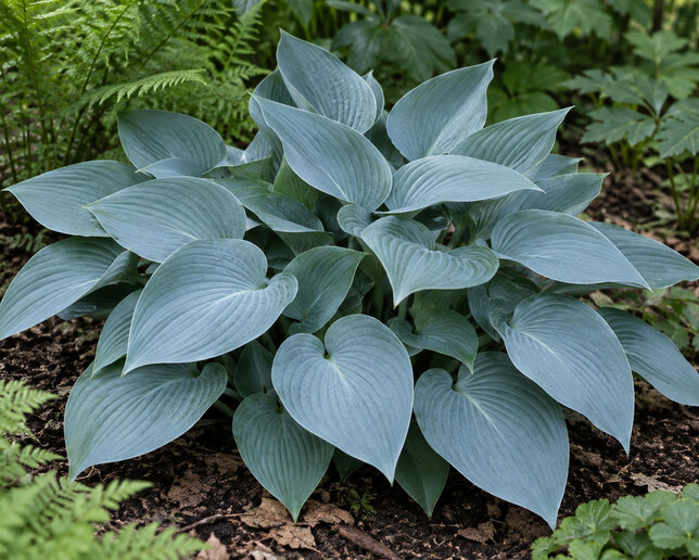 Hosta 'halcyon' - funkia - Hosta 'Halcyon' 