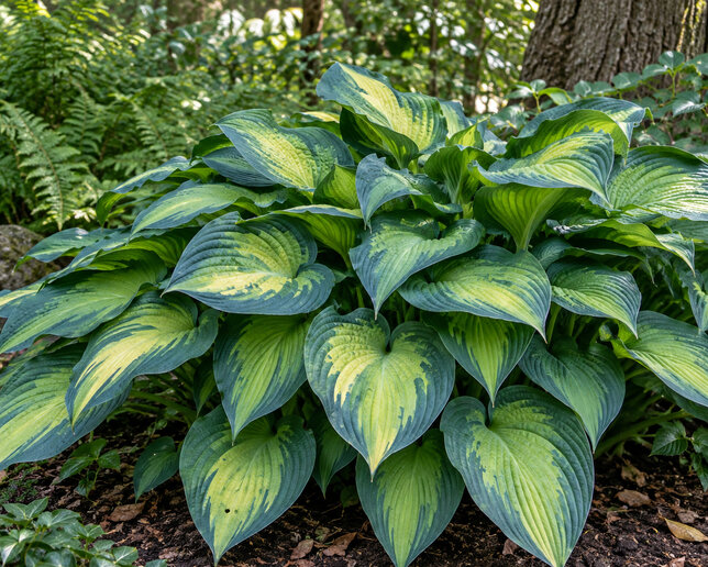 Hosta 'paul's glory' - funkia - Hosta 'Paul's Glory'