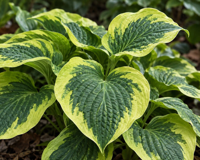 Hosta 'wide brim' - funkia - Hosta 'Wide Brim' 1