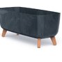 Kvetináč gracia case beton efect 58cm antracit - Kvetináč GRACIA CASE BETON EFECT 58cm antracit